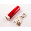 USB Powerbank - 2.200mAh / rot