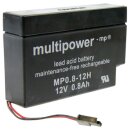 Original Bleiakku fr Multipower MP0.8-12H