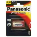 Fotobatterie Panasonic CR123A