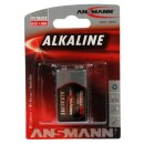 Ansmann Red 9V-Block Alkaline Batterie