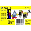 Kodak30BKXL TiDis Multipack mit 2 Ersatzpatronen