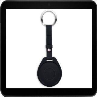 SWISSDIGITAL KEY CHAIN SD9508 TPU + Metall schwarz