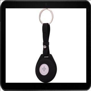 SWISSDIGITAL KEY CHAIN + FINDER SD9508F TPU + Metall schwarz