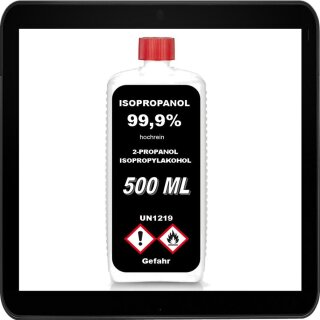 500ml ISOPROPANOL 99,9 hochrein - Dr. Inkjet