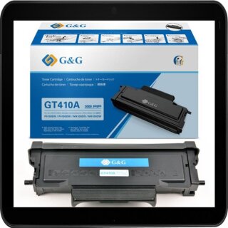 GT410A G&G Lasertoner schwarz mit 3.000 Seiten Druckleistung