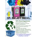 HP300BXL - Dr.Inkjet Ersatzschwarzpatrone -  mit 12ml...