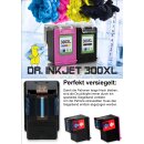 HP300CXL - Dr.Inkjet Ersatzfarbpatrone -  mit 12ml Inhalt / ersetzt CC644EE