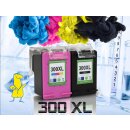 HP300XL - Dr.Inkjet Multipack mit 2 XL Patronen - 2x 12ml...