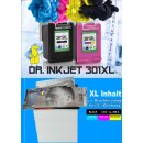 HP301BXL - Dr.Inkjet Ersatzschwarzpatrone mit 14ml Inhalt / ersetzt CH563EE