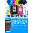 HP301BXL - Dr.Inkjet Ersatzschwarzpatrone mit 14ml Inhalt / ersetzt CH563EE