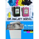 HP302CXL - Dr.Inkjet Ersatzcolorpatrone mit 12ml Inhalt / ersetzt die F6U67AE