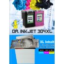 HP304XL - Dr.Inkjet Multipack mit 2 XL Patronen - ersetzt die N9K08AE & N9K07AE