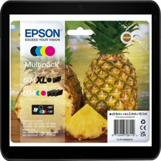 T604XL Multipack Epson 4 Druckerpatronen je 1x BCMY - C13T10H94010 Ananas