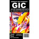 GIC - Hitzetransfertinte | Sublimationstinte 70ml Photoschwarz für Ecotank Drucker