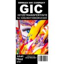 GIC - Hitzetransfertinte | Sublimationstinte 70ml GREY (grau)  für Ecotank Drucker