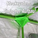 TiDis Growbox / Starterbox No102 - 40 x 40 x 160 cm - Indoor Grow Zelt | Aufzuchtzelt für Pflanzen und Kräuter | Grow Tent