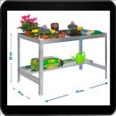  Simon Rack Pflanztisch SIMONGARDEN DESK grau 90,0 x 60,0...