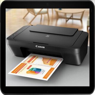 Canon PIXMA MG2555S 3 in 1 Tintenstrahl-Multifunktionsdrucker schwarz