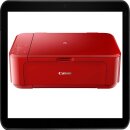 Canon PIXMA MG3650S 3 in 1 Tintenstrahl-Multifunktionsdrucker rot