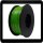 ABS 1,75MM GREEN 1KG FLASHFORGE 3D FILAMENT