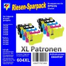 T604XL TiDis Druckerpatronen Riesensparpack mit 10...