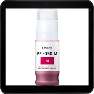 PFI-050M magenta (pigmentiert) Canon Druckertinte mit 70ml Inhalt - 5700C001AA