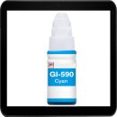 GI590C - cyan - TiDis Nachfülltinte mit 70ml Inhalt...