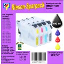 IRP747 - CISS / Easyrefillpatronen für LC-121 /...