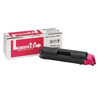 Kyocera TK-5135M Toner magenta mit ca. 5.000 Seiten Druckleistung laut Hersteller