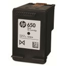 HP650 - Original CZ101AE Tinte schwarz mit 360 Seiten Druckleistung laut Hersteller