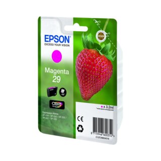 C13T29834010 - magenta - Epson Druckerpatrone 3,2ml Inhalt für 180 Seiten Druckleistung - Claria