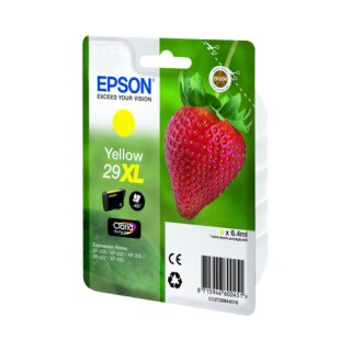 C13T29944010 - yellow - Epson Druckerpatrone 6,4ml Inhalt für 450 Seiten Druckleistung - Claria