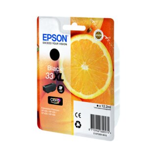 C13T33514010 - blackXL - Epson Druckerpatrone 12,2ml Inhalt für 530 Seiten Druckleistung - Claria