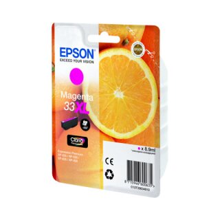 C13T33634010 - magenta - Epson Druckerpatrone 8,9ml Inhalt für 650 Seiten Druckleistung - Claria