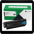 55B2000 Lexmark Lasertoner schwarz mit 3.000 Seiten...