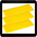 3x Spit-Schwammeinlage gelb für Busy Bill 2.0