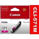CLI-571M Canon Tintenpatrone magenta mit ca. 306 Seiten...