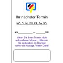 1.000 "Termin" plus Bewertungskarte für...