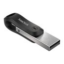 SanDisk USB-Stick iXpand Go schwarz, silber 256 GB
