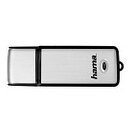 hama USB-Stick Fancy silber, schwarz 32 GB