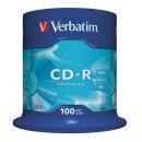 100 Verbatim CD-R 700 MB