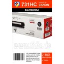 731H - schwarz - Original Canon Toner mit 2.400 Seiten...