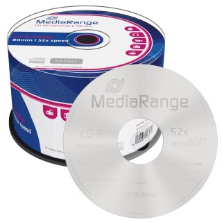 50 MediaRange CD-R 700 MB