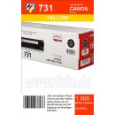 731Y - yellow - Original Canon Toner mit 1.500 Seiten...