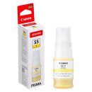 GI-55Y 40ml pigmentierte yellow Canon Druckertinte...