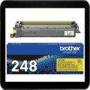 TN-248Y Yellow Brother Lasertoner mit ca. 1.000 Seiten...