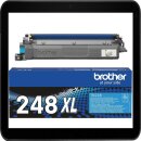 TN-248XLC Cyan Brother Lasertoner mit ca. 2.300 Seiten...