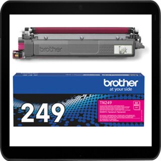 TN-249M Magenta Brother Lasertoner mit ca. 4.000 Seiten Druckleistung