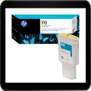 HP772 Yellow HP Druckerpatrone mit ca. 300ml Inhalt - CN630A