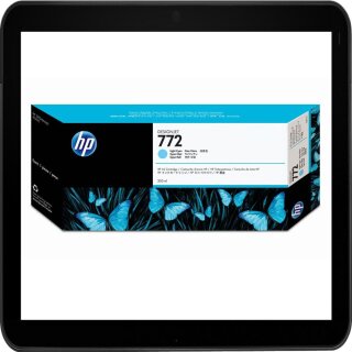 HP772 Lightcyan HP Druckerpatrone mit ca. 300ml Inhalt - CN632A